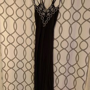 Long Maxi Dress with leg slit